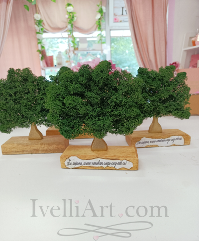 Дървото на живота от скандинавски мъх 